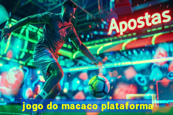 jogo do macaco plataforma